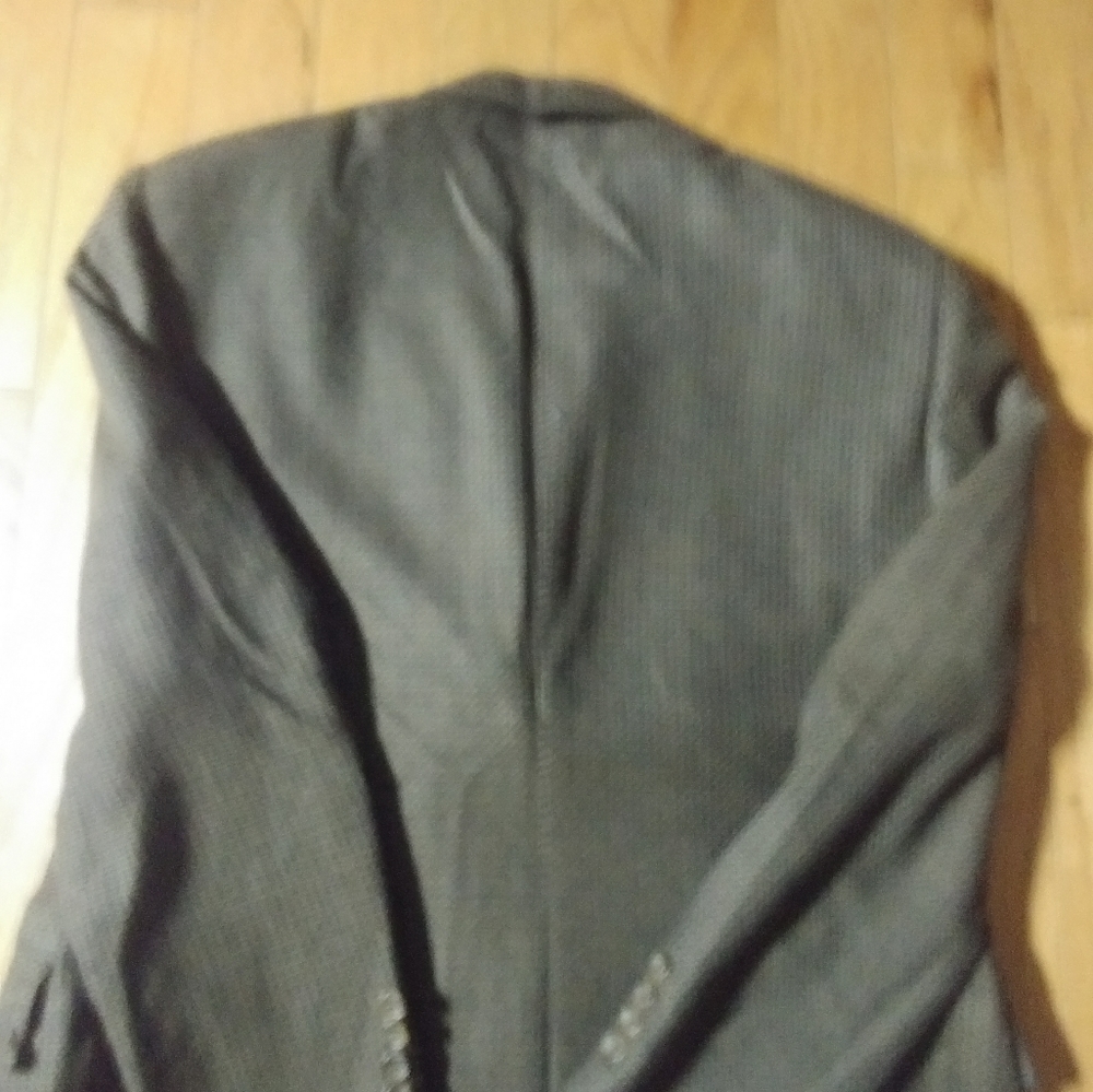 Stafford Wool 3 Button Front With 2 Flap Pockets - image 2